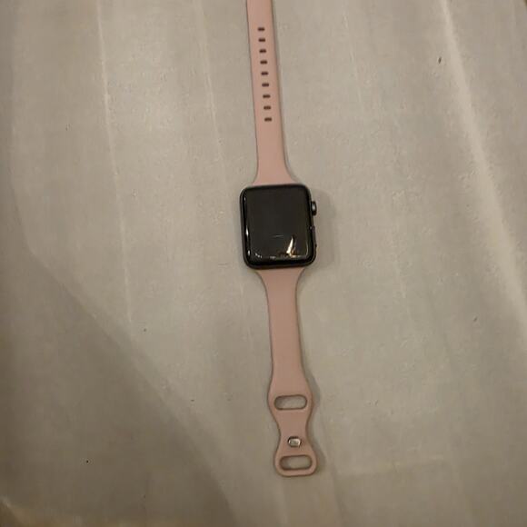 Apple Watch Series 3, 42mm Aluminum Case Ion-X glass Ceramic Back GPS LTE WR-50M - Picture 1 of 16